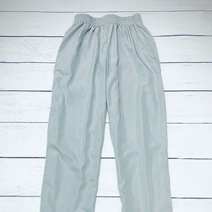 Fashion Nova Light Gray High Waist Sports Pants S